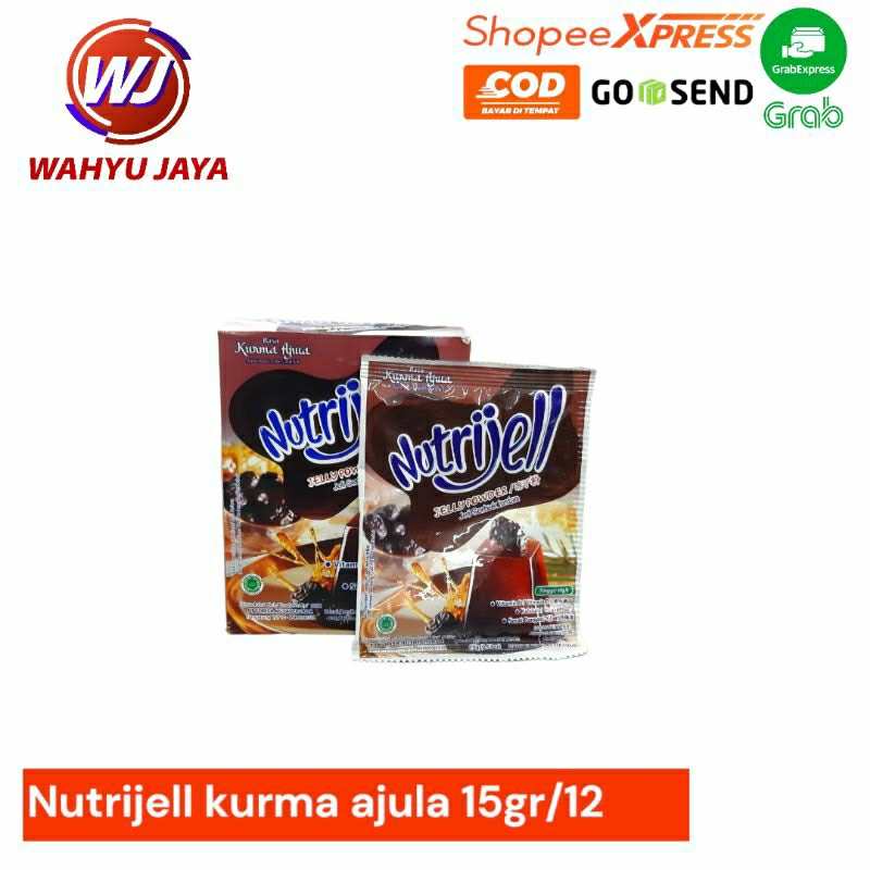 

nutrijell rasa kurma ajula 15gr/12