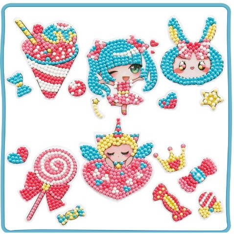 

Sticker diamond painting Mainan anak stiker DIY banyak pilihan