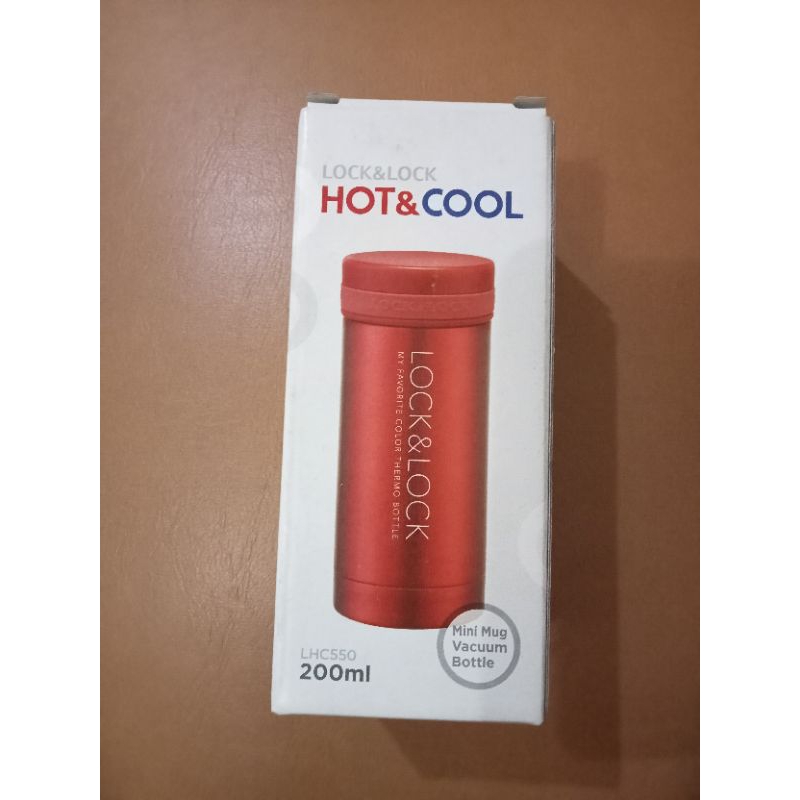 Vacuum Tumbler Hot n Cool Lock n Lock size 200ml