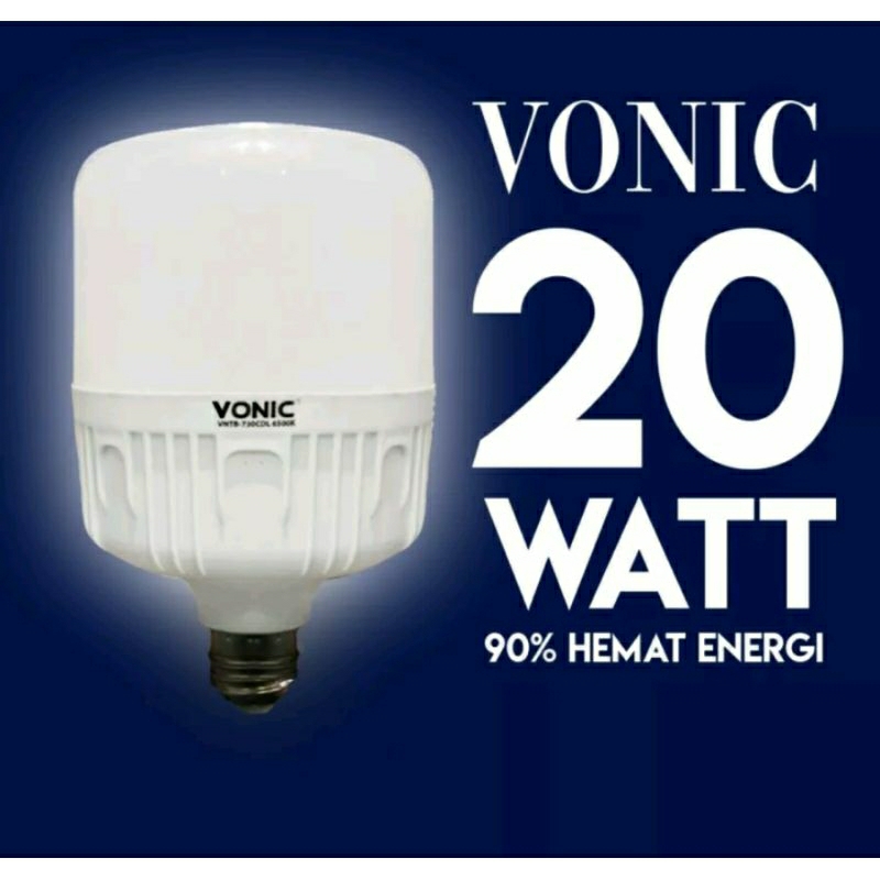 LAMPU BOHLAM NEW VONIC TERANG HEMAT ENERGI 90% LED LIGHT BULB