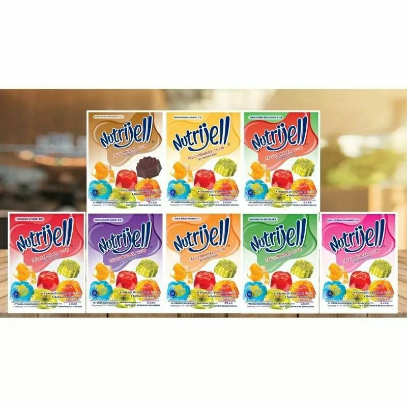 

Ready Nutrijell Jelly Powder Box 10gr / Nutrijell Jeli Serbuk Instan Jelly kijang Murah