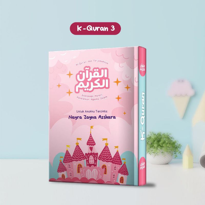 

[PO] Sygma Kaya Imaji - Alquran Custom Nama Anak (Bisa Tulis Nama di Cover) / BACA DESKRIPSI