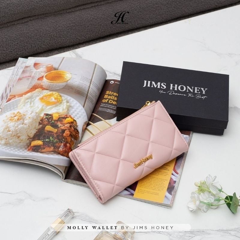 Jims Honey - Molly Wallet Dompet Panjang Jimshoney Free Box Exlusive