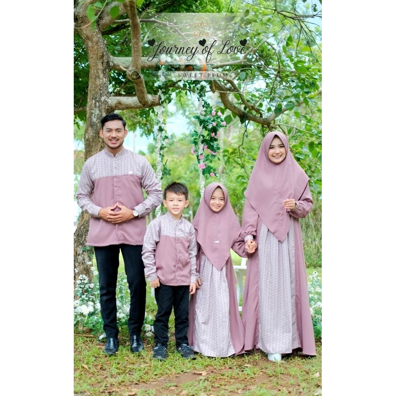 FAMSET JOURNEY OF LOVE // BAJU COUPLE // FAMSET KELUARGA