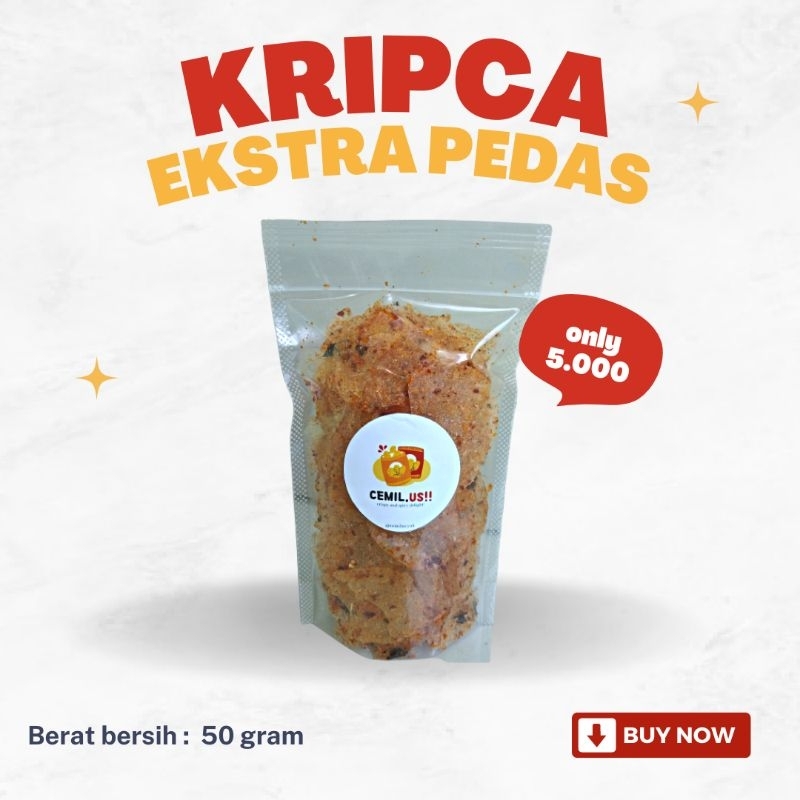 

Kripik Kaca Ekstra Pedas Daun Jeruk