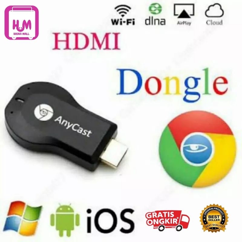 Dongle HDMI Any cast TV Display 4K 1080 Wireless Wifi