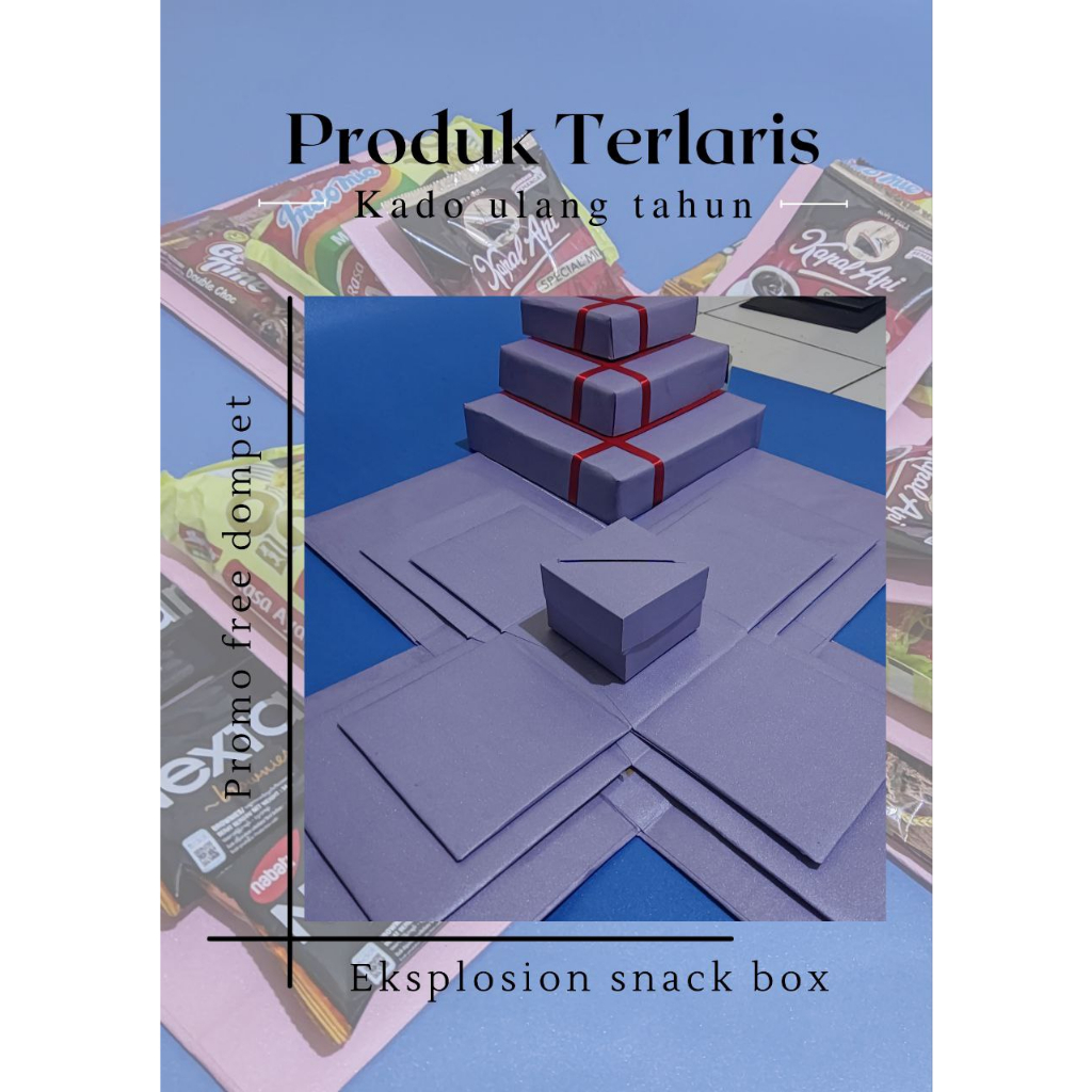 

RB SNACK BOX SUDAH SAMA ISI UANG, HAMPERS ULTAH, KADO ANAK,KADO ANNIVERSARY, HADIAH ULANG TAHUN