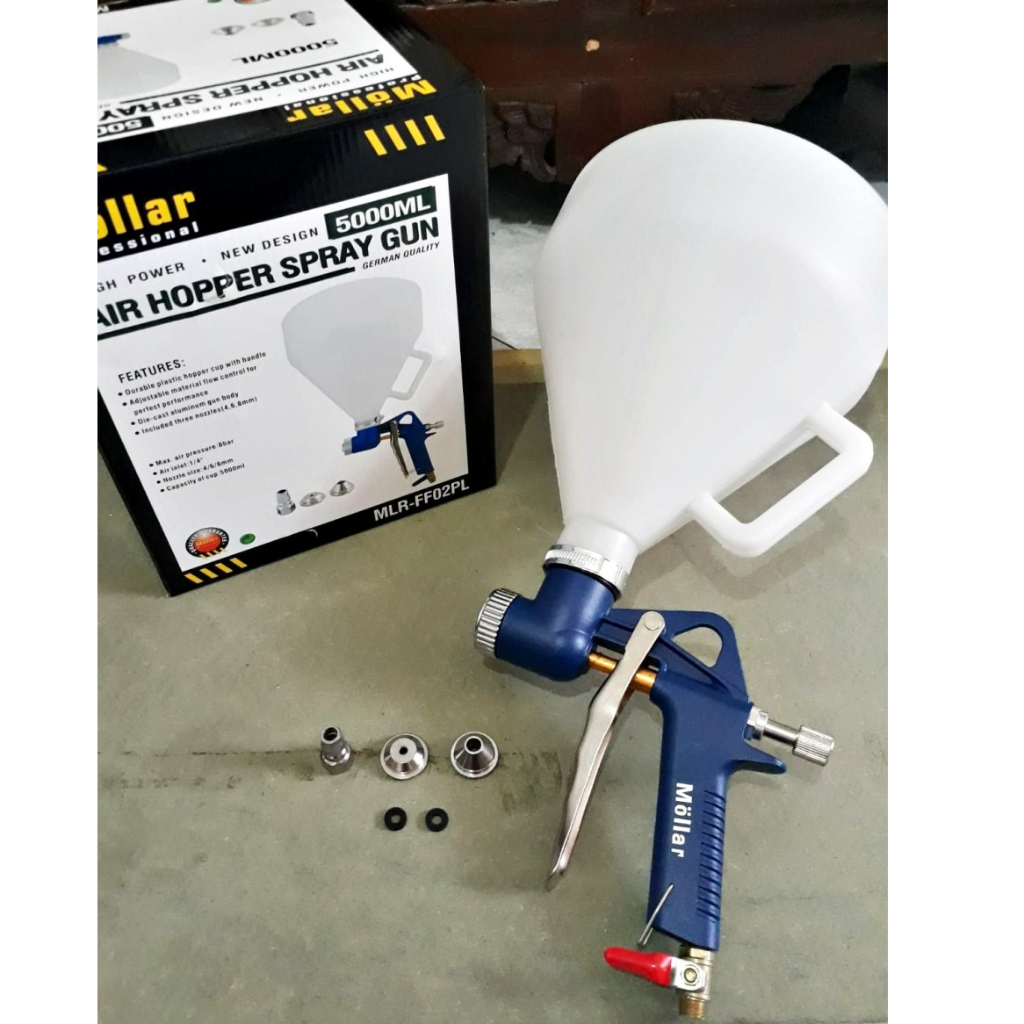 MOLLAR Spray Gun Texture Hopper Gun