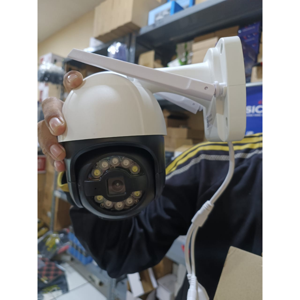CCTV IP CAMERA V380 OUTDOOR HITAM