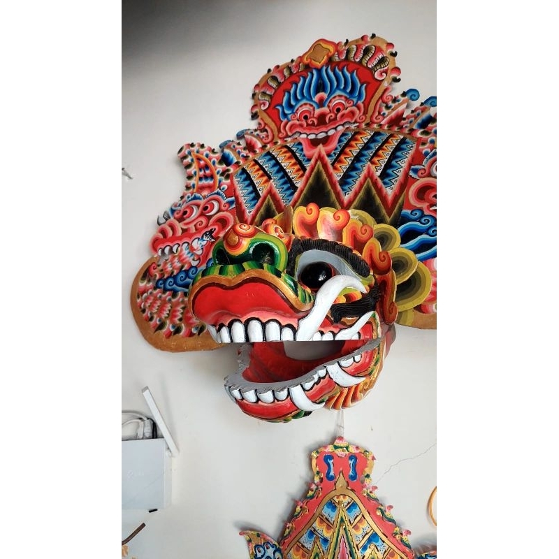 Topeng barongan topeng barong kucing topeng kucingan barongan kucingan asli buat pentas