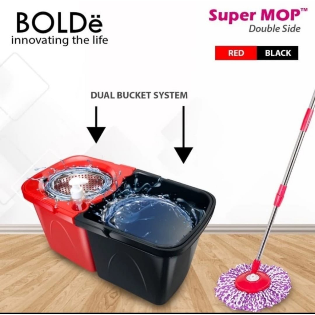 BOLDE Super MOP DOUBLESIDE ECO (Alat Pel Otomatis)