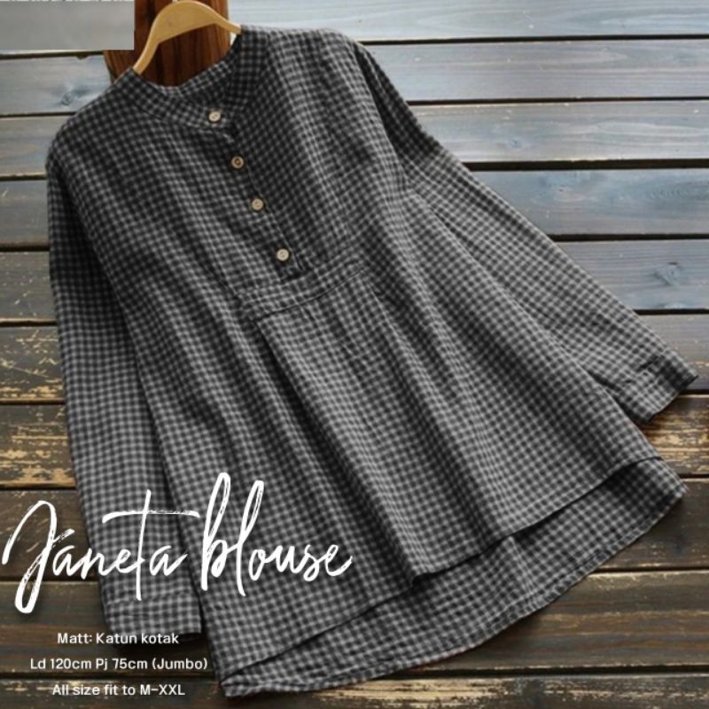 JANETA BLOUSE WANITA