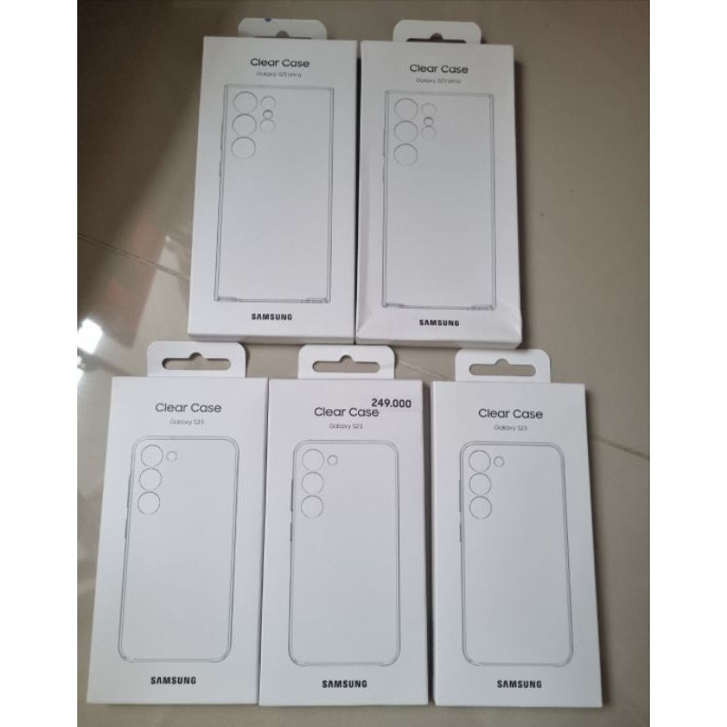 case clear cover samsung galaxy s23 series
