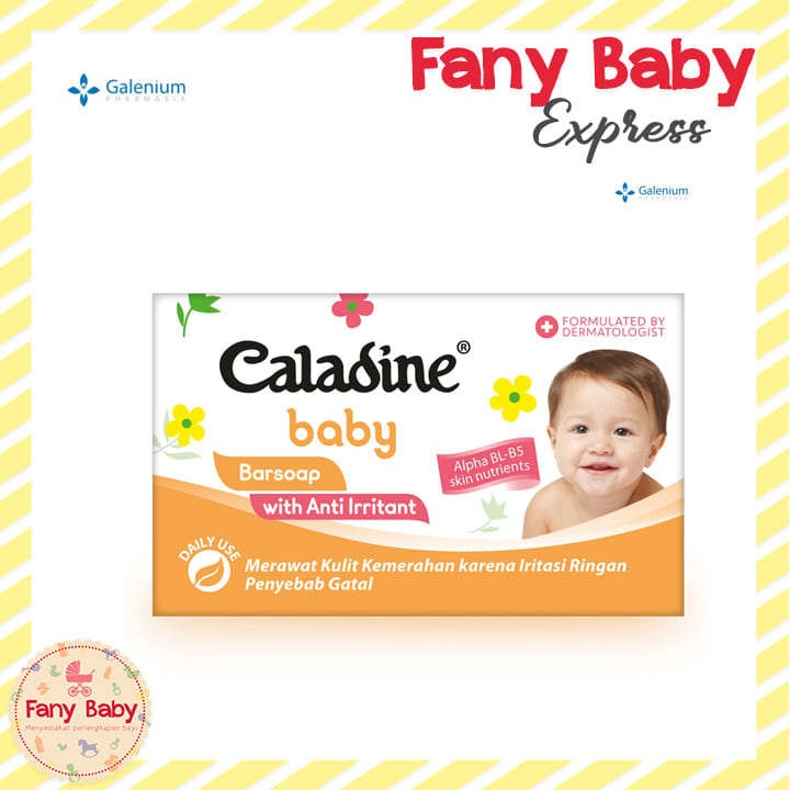 CALADINE BABY BAR SOAP WITH ANTI IRRITANT 85G