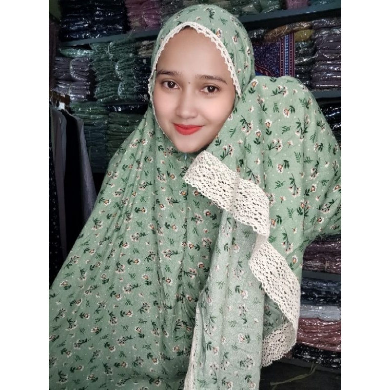 MUKENA RAYON SUPER JUMBO HARUMI