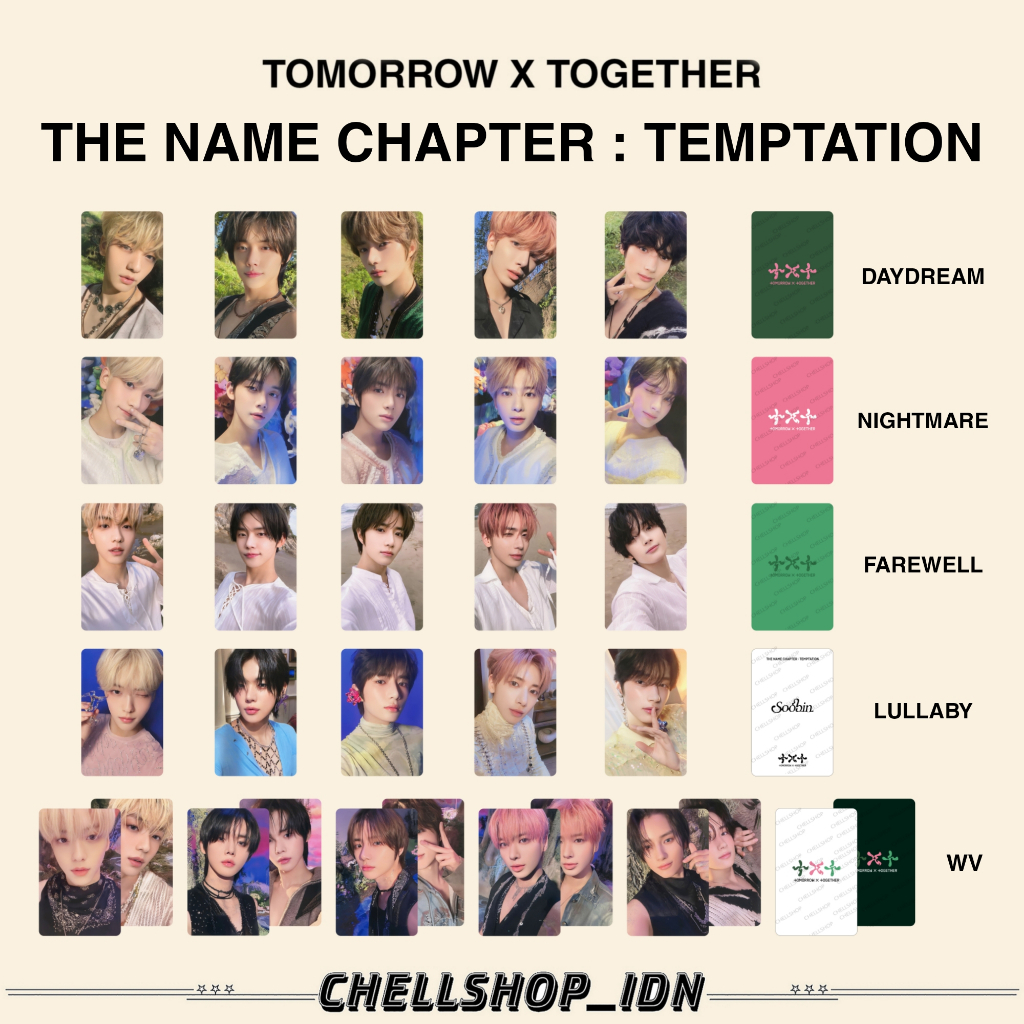 PHOTOCARD TEMPTATION