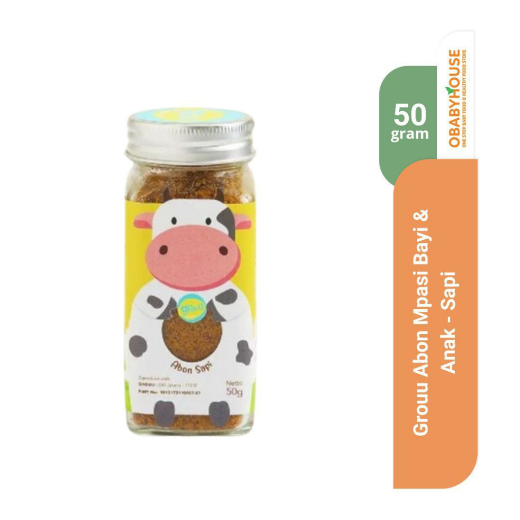 Grouu Abon Mpasi Bayi &amp; Anak - Sapi 50 gr