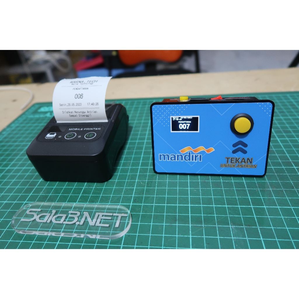 Printer Antrian Mesin Antrian Versi 4
