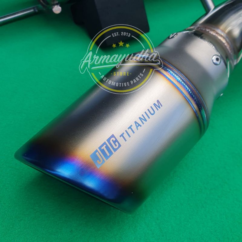 knalpot JTC Titanium Muffler Toyota Fortuner 2KD VnT & Old