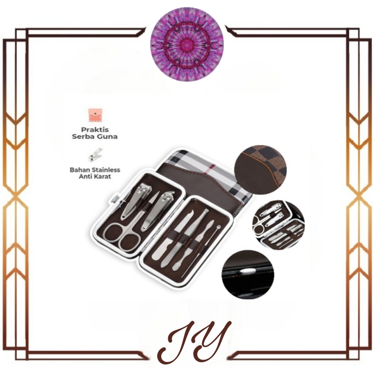 (JY)alat gunting kuku//alat potong kuku manicure 7 set in 1 pedicure