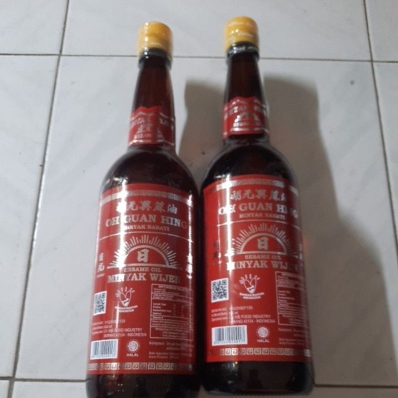 

minyak wijen oh guan hing 600ml