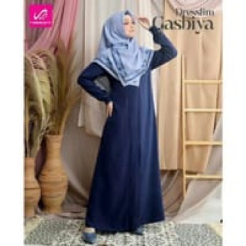 dresslim gasbiya/ gamis wanita rabbani