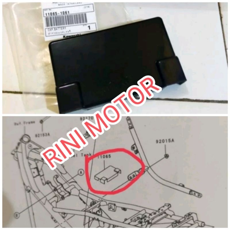 cover aki tutup aki atas ninja rr new rr old 150 original