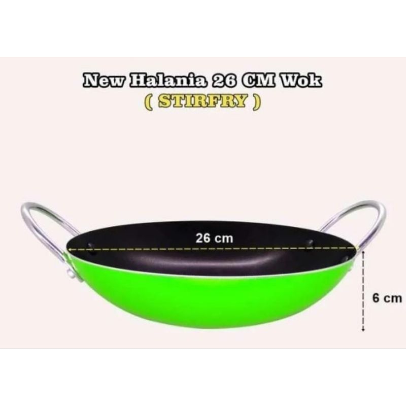 Maxim Wajan Wok Halania 26 Cm