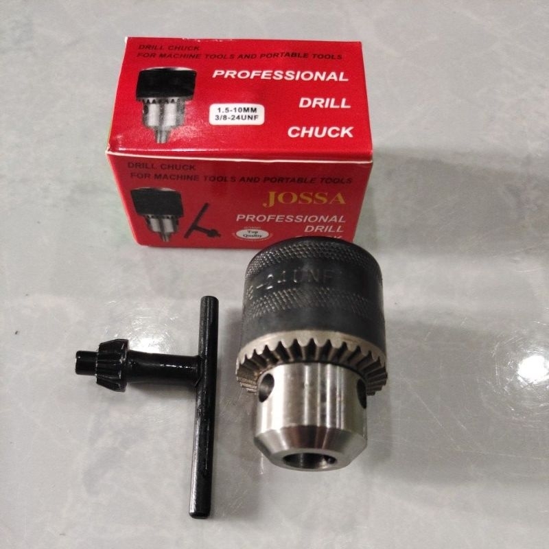 JOSSA Kepala bor 10mmx3/8&quot; / JOSSA Drill Chuk 10mmx3/8&quot;x24UNF