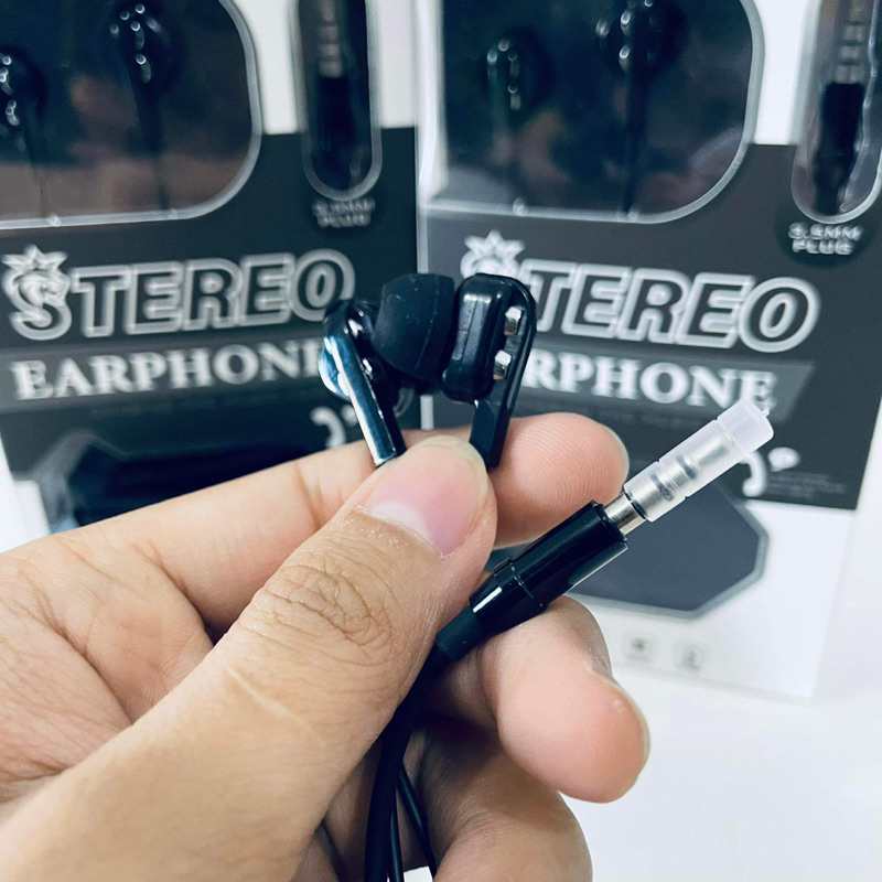 Headset stereo LENYES LF47 LF-47 in ear super Bass Original hedset kabel earphone extrabass handfree with microphone