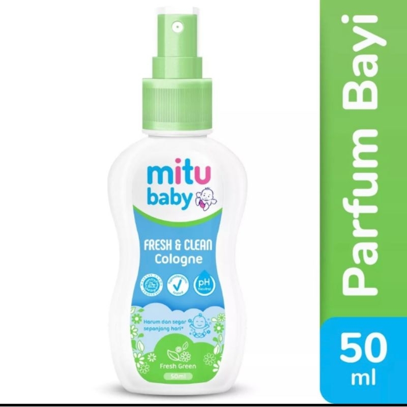 Mitu Baby Cologne Fresh Green sprey 50ml-parfum baby