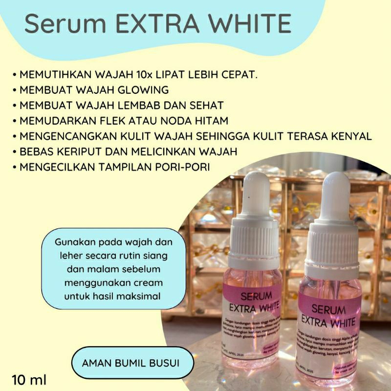 serum whitening serum extra white serum pemutih wajah serum vit c serum alpha arbutin serum glowing  rmk