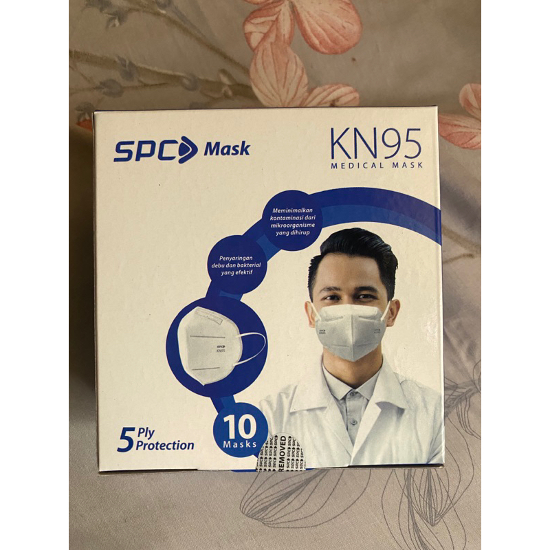 SPC Mask KN95 Medical Masker / Masker Kesehatan / Masker Isi 10pcs