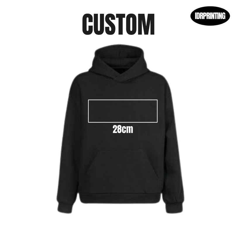 Custom Hoodie 28cm Jacket Hoodie Cotton Fleece