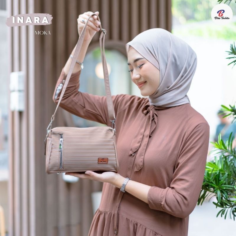 TAS SELEMPANG INARA BY BIRU TSABITA BAHAN CHOCOLY ANTI AIR PREMIUM