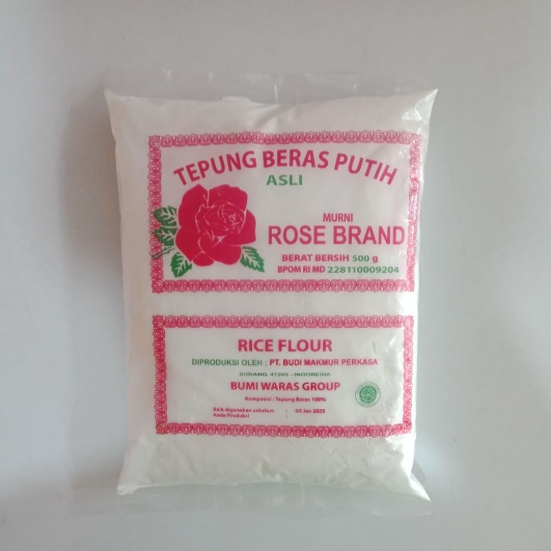 

tepung beras putih rose brand 500g