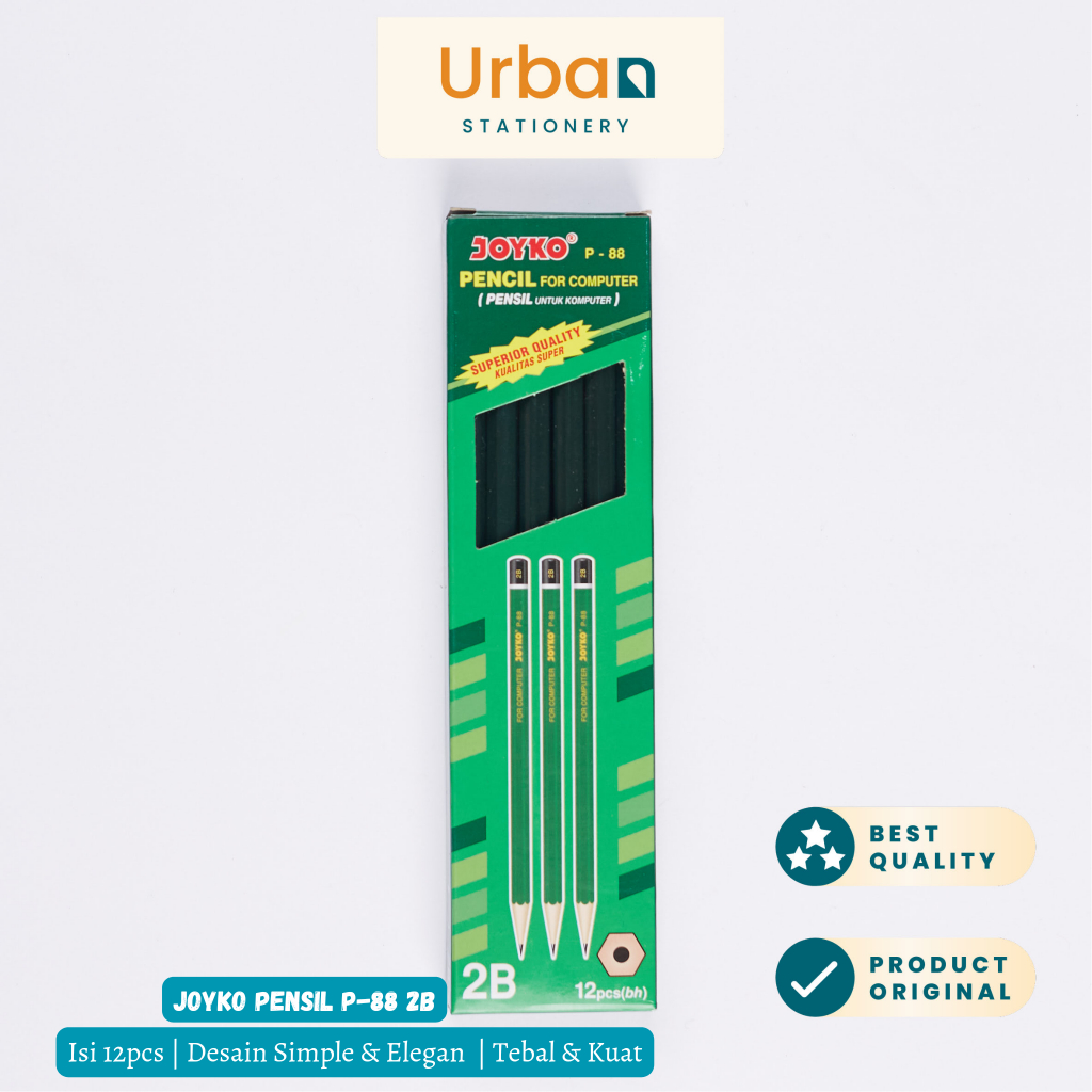 

Pencil / Pensil Joyko P-88 2B / 1 BOX 12 PCS
