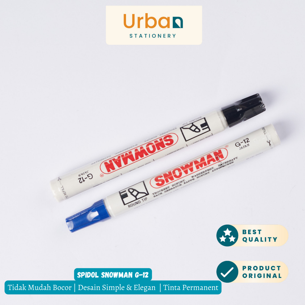

Spidol Snowman Permanent Marker G-12