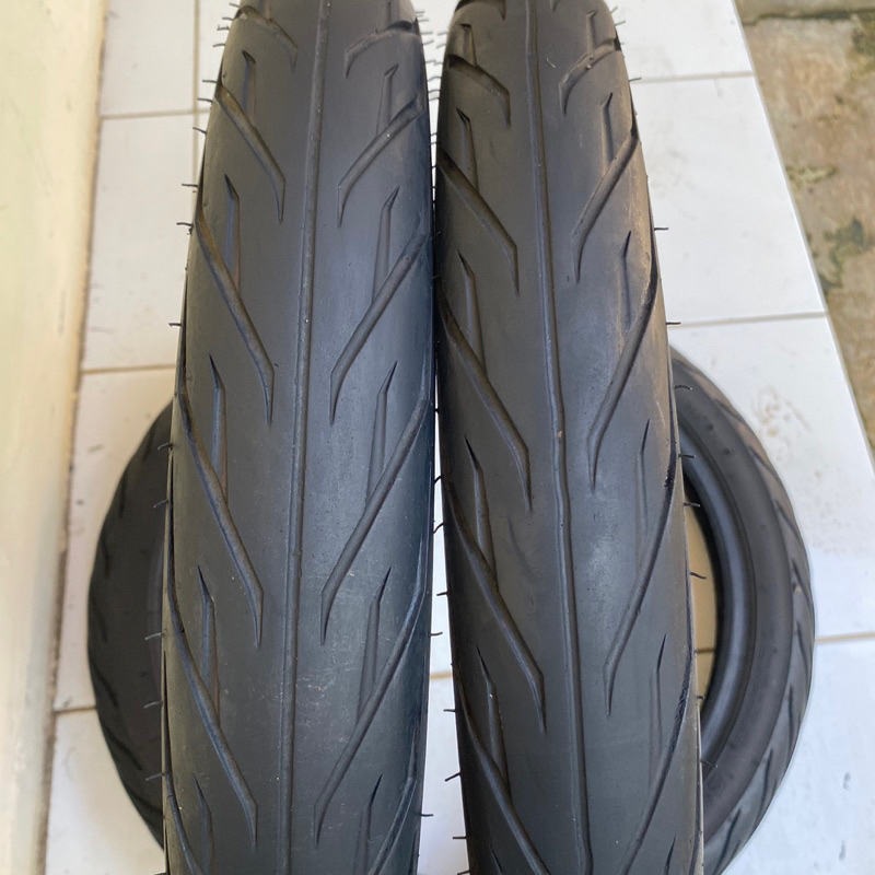 Sepasang Ban copotan Merek IRC Untuk Satria FU Ring 17