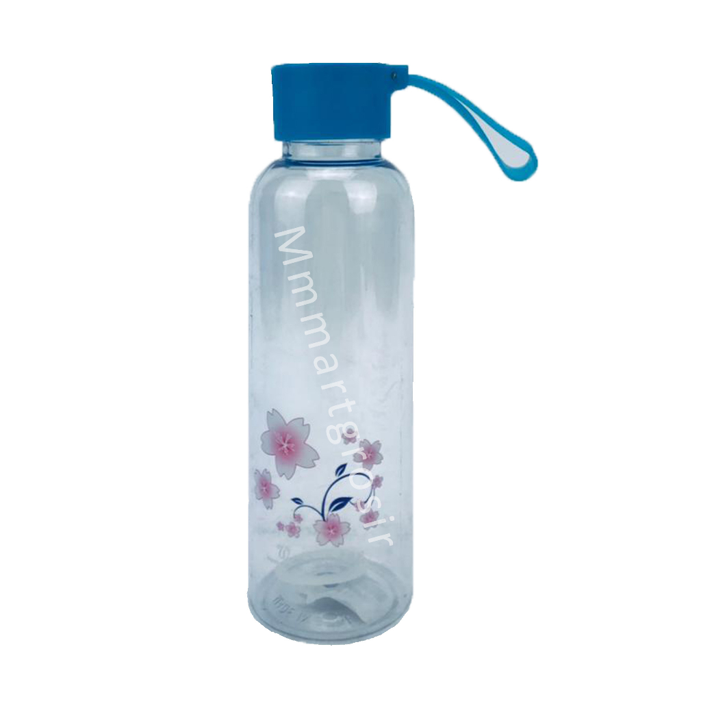 Botol Minum / Botol Plastik / Motif Bunga / 500ml / LY- 2213-3