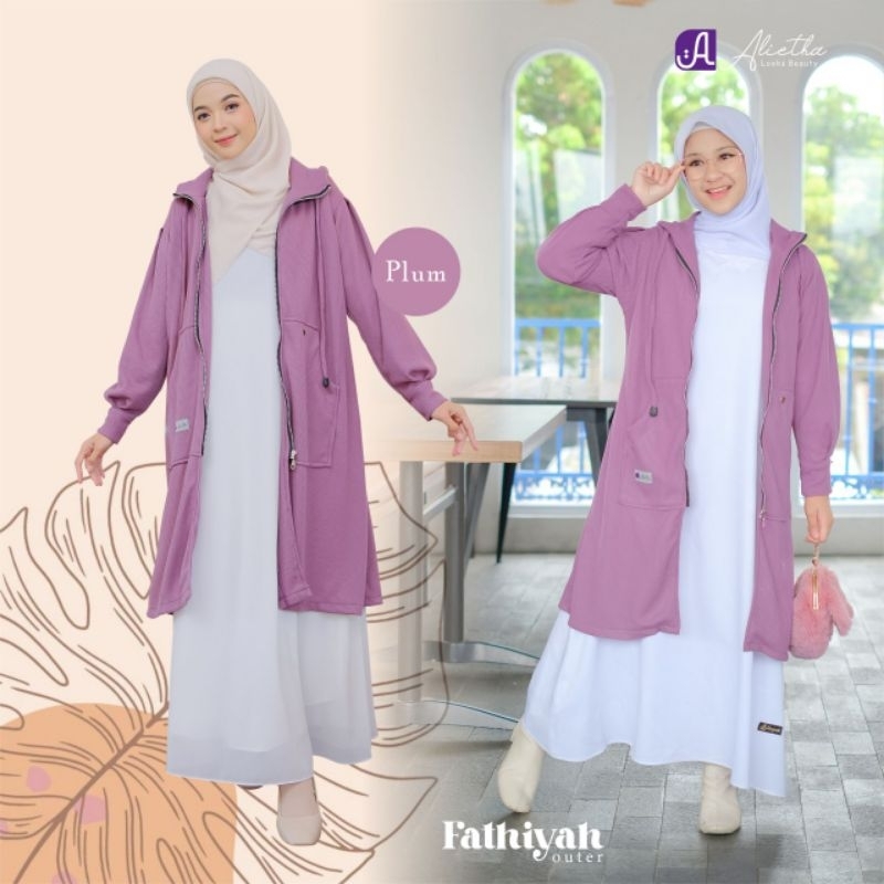 Jaket Outer Fathiyah Alietha Warna baru | Fathiyah Mom Kids