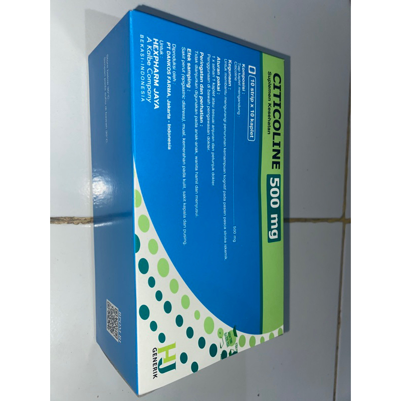 CITICOLINE 500mg HJ / HEXPHARM JAYA