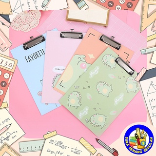 ⭐️ Jendela Kosmetik ⭐️ Clipboard Papan Klip A4 Papan Alas Ujian Kartun Kertas Karakter / Papan Jalan Karkter / Papan Jalan Ujian / Tatakan Kertas Ujian / Alas Kertas Ujian