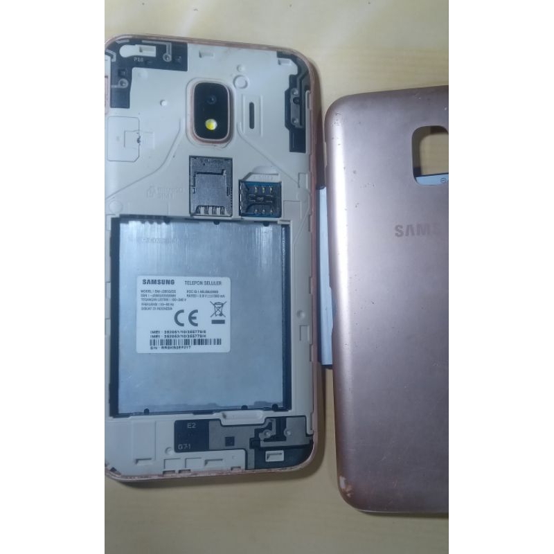 unit Mesin Lcd sam J2 Core j260g/ds  mesin ok normal. lcd blank lengkap