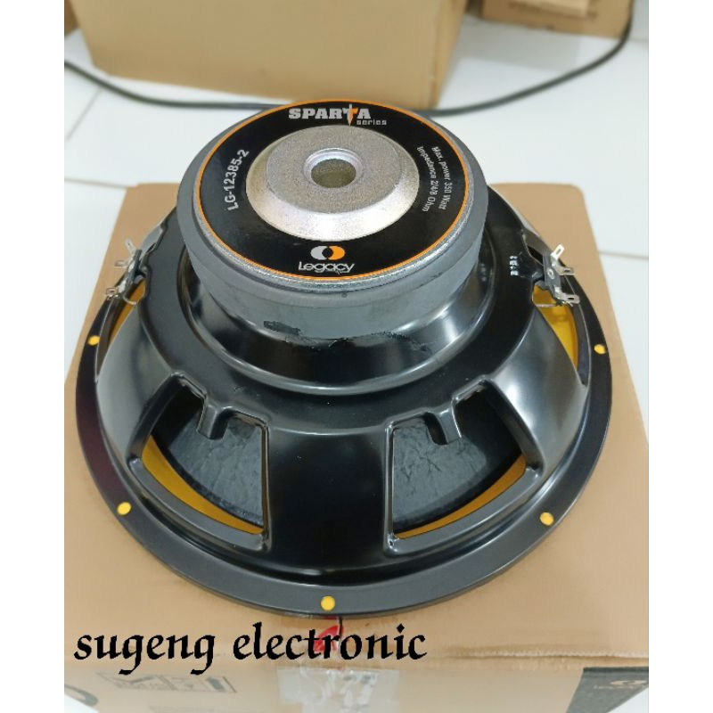 Speaker Subwoofer Legacy 12 inch LG-12385-2 Sparta Double Coil Original // Speaker Subwoofer Legacy 