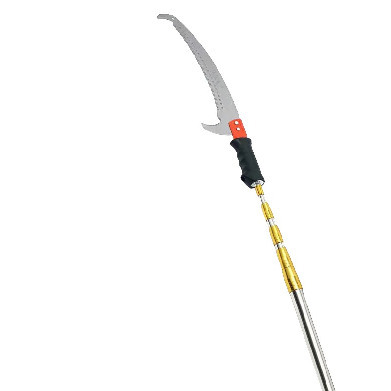 10M Tongkat Panjang Untuk Petik Buah metal fruit picker / Gergaji Pemangkasan Cabang Ranting Dahan Benalu Tiang Tongkat Teleskopik