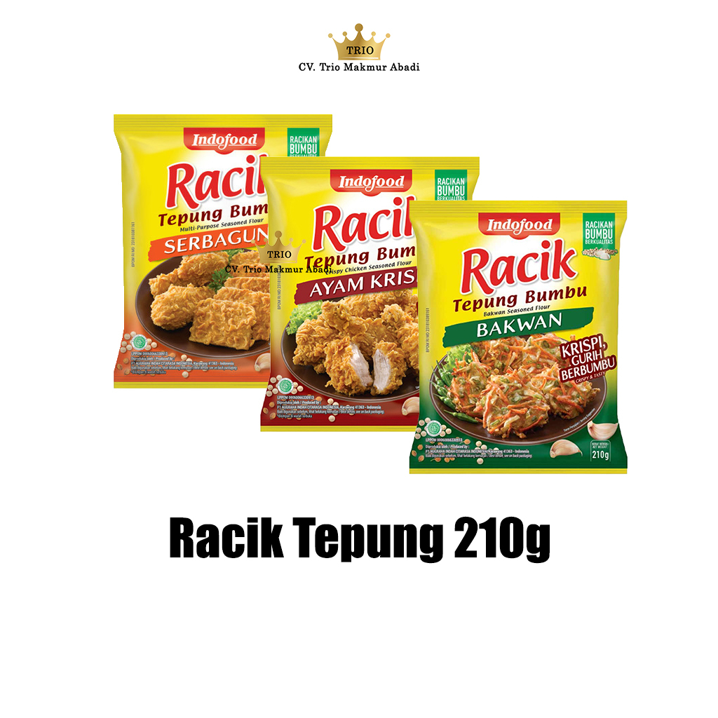 

Racik Tepung Bumbu 210g