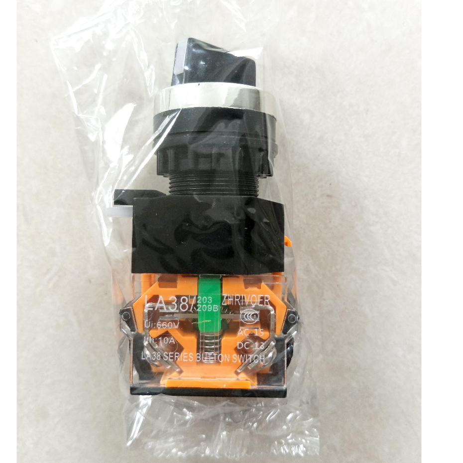 Selector Switch 2 Posisi LA38-11X2  660 Volt ON OFF Berkualitas