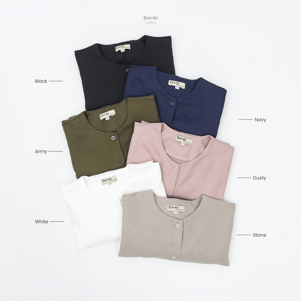 Minor Defect | Tesavara Slit Tunic | Tunic Wanita Flowy