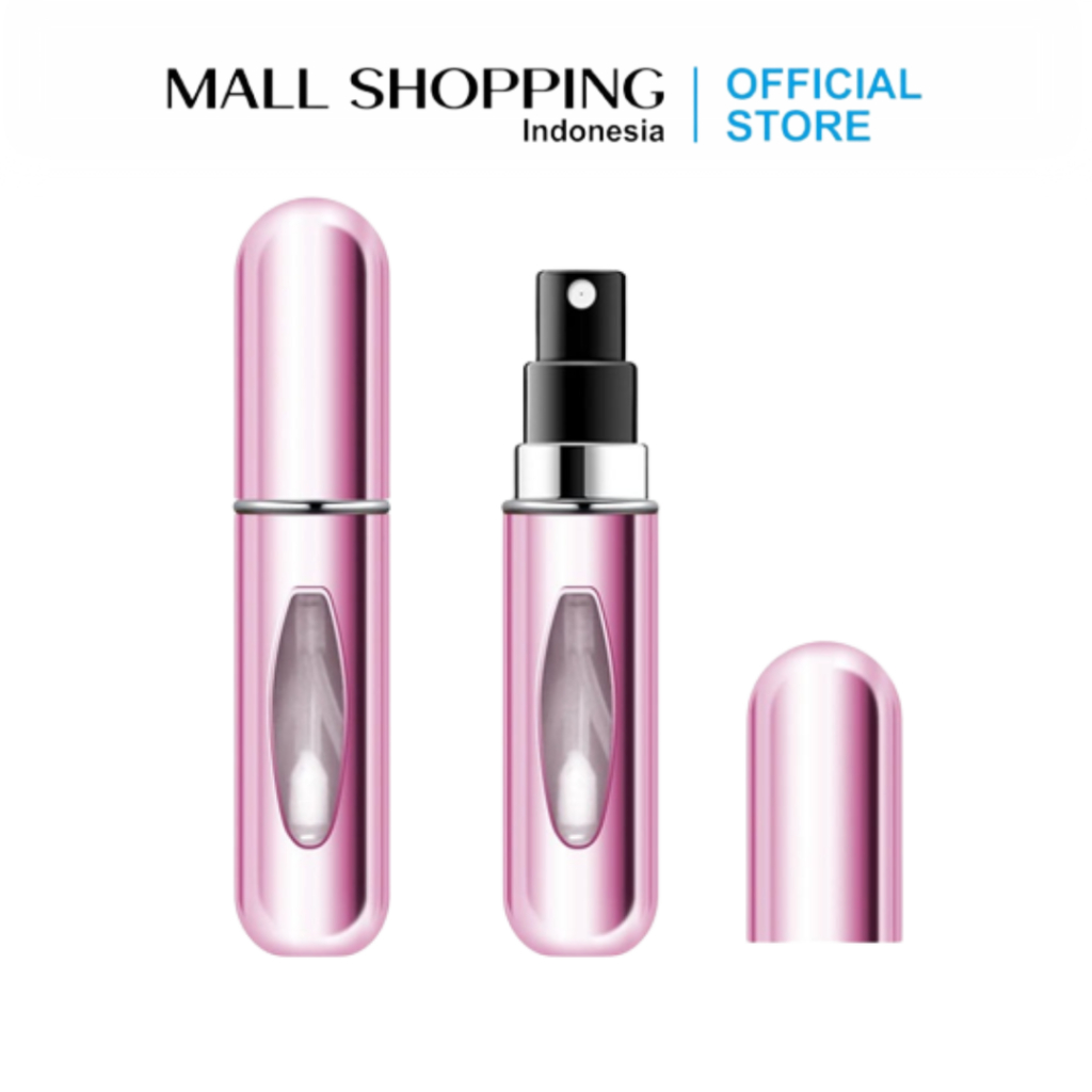 Botol Parfum Portable Mini  Travel H458 5ml Botol Parfum Aluminium Botol Parfum Refil Mall Shopping